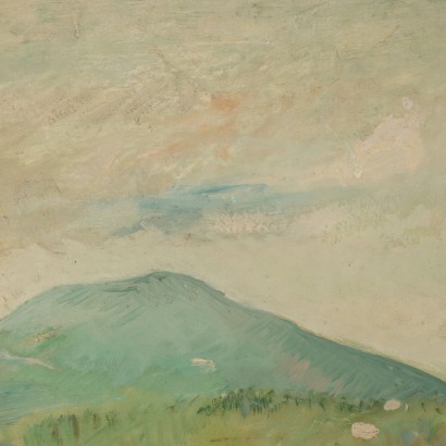 Tableau de Gino Moro, Paysage après la pluie, Gino Moro, Gino Moro, Gino Moro