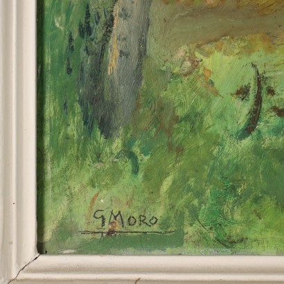 Tableau de Gino Moro, Paysage après la pluie, Gino Moro, Gino Moro, Gino Moro