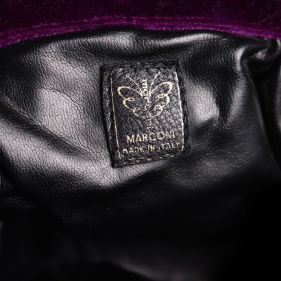 Vintage Clutch mit Schmuckbrosche