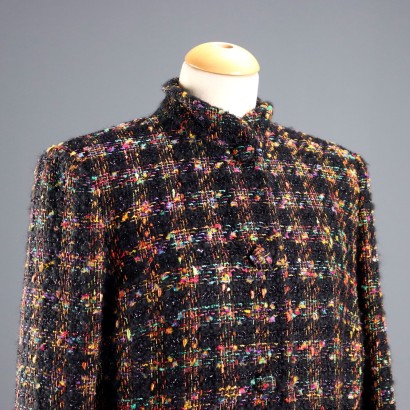 Gianni Tolentino Vintage Bouclé-Mantel