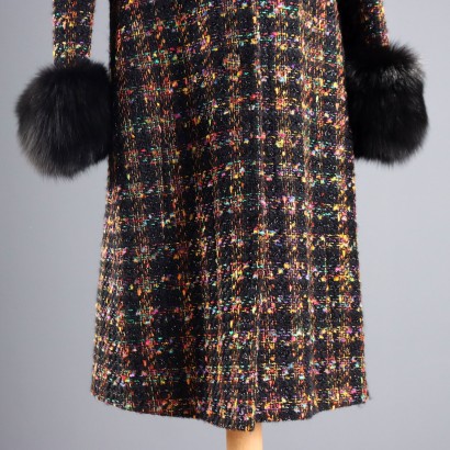 Gianni Tolentino Vintage Bouclé-Mantel