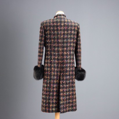 Gianni Tolentino Vintage Bouclé-Mantel