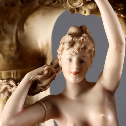 Amphora Vase in Porcelain Manufacture