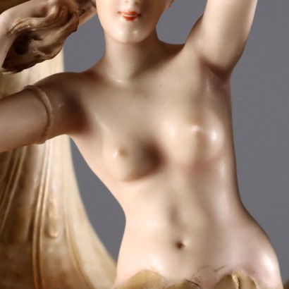 Amphora Vase in Porcelain Manufacture