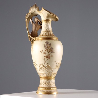 Amphora Vase in Porcelain Manufacture