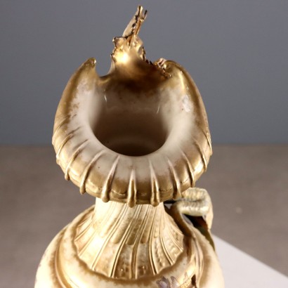 Amphora Vase in Porcelain Manufacture