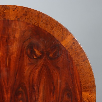 Mesa, mesa de vela de caoba