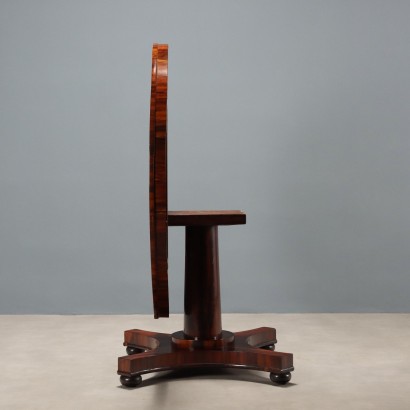 Mesa, mesa de vela de caoba