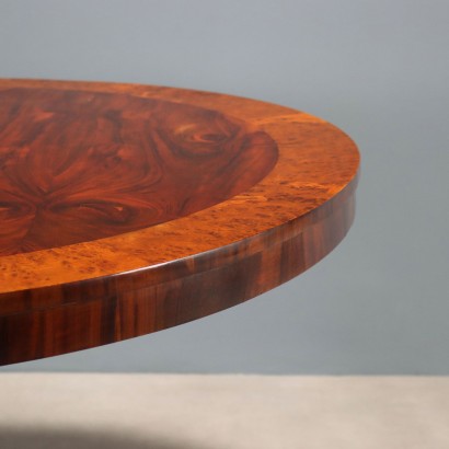 Mesa, mesa de vela de caoba