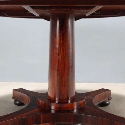 Mesa, mesa de vela de caoba