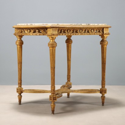 Mesa de centro, mesa de centro de estilo neoclásico