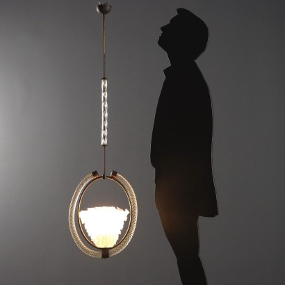 Glaslampe aus den 1940er Jahren, Glaslampe aus den 1940er Jahren, Glaslampe aus den 1940er Jahren, Glaslampe aus den 1940er Jahren, Glaslampe aus den 1940er Jahren