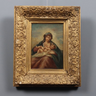 Cuadro de la Madonna del Latte