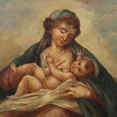 Painting of the Madonna del Latte