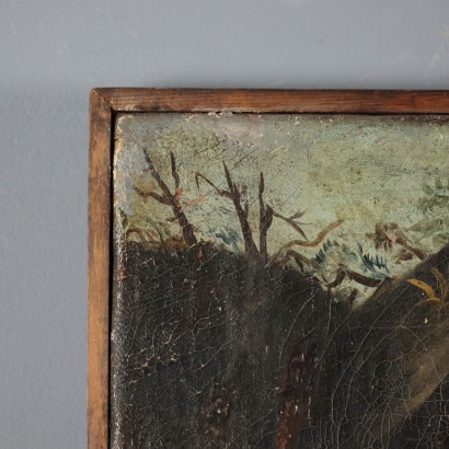 Painting of the Holy Family with Saints