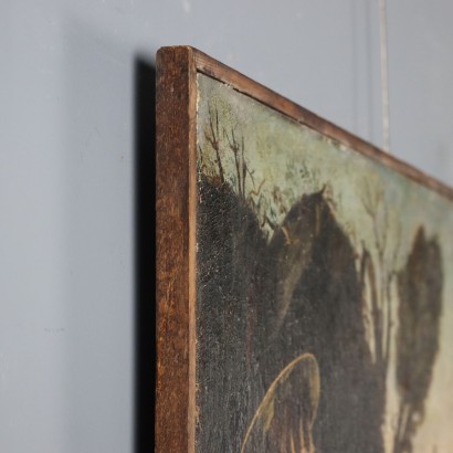 Painting of the Holy Family with Saints