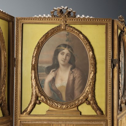 SCREEN, Gilded Wooden Screen