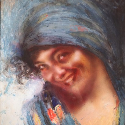 Peinture d'Antonio Pagnotta, Visage féminin, Antonio Pagnotta, Antonio Pagnotta, Antonio Pagnotta, Antonio Pagnotta, Antonio Pagnotta