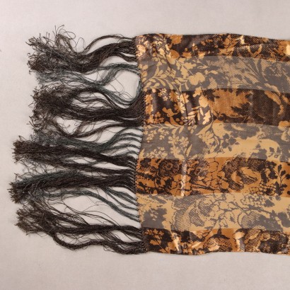 Écharpe en soie vintage Ferré