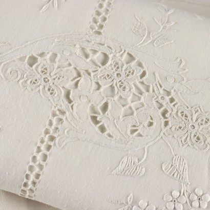 Drap double avec deux taies d'oreiller