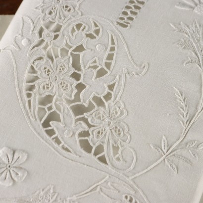 Drap double avec deux taies d'oreiller