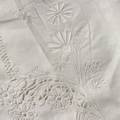 Drap double avec deux taies d'oreiller