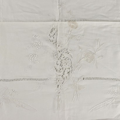 Drap double avec deux taies d'oreiller