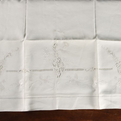 Drap double avec deux taies d'oreiller