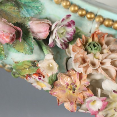 Miroir, Miroir avec cadre en céramique