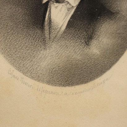 Coppia di Ritratti di Cesare Ferreri,Cesare Ferreri,Cesare Ferreri,Cesare Ferreri