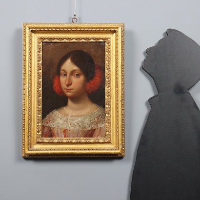 Dipinto Ritratto di Fanciulla