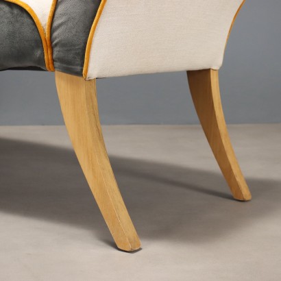 Par de sofás, par de sofás en forma de barco