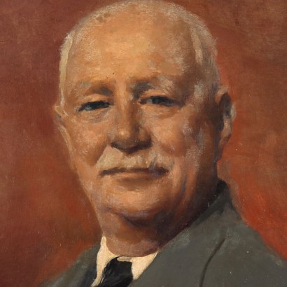 Pintura de retrato masculino