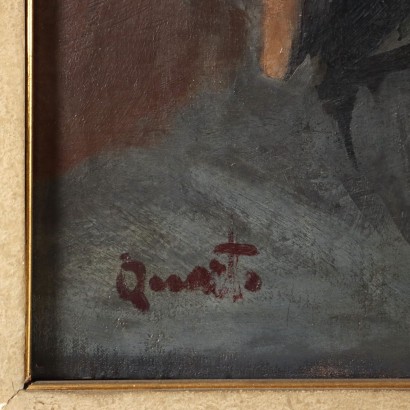 Pintura de retrato masculino