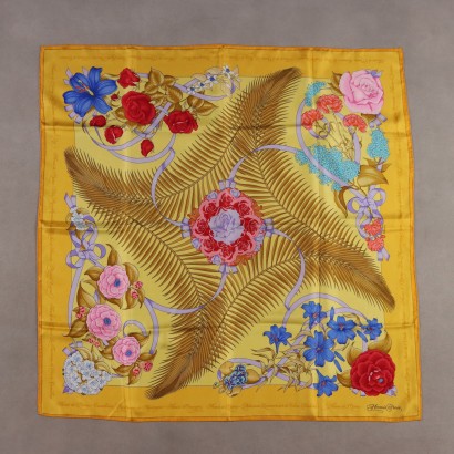 Hermes Vintage Bufanda Fleurs de l'Opera