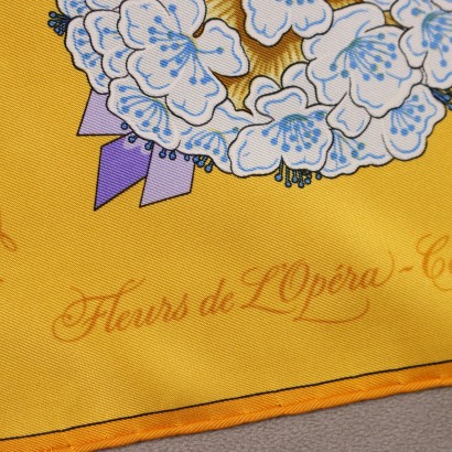 Bufanda Hermes Vintage Flores de l0apost