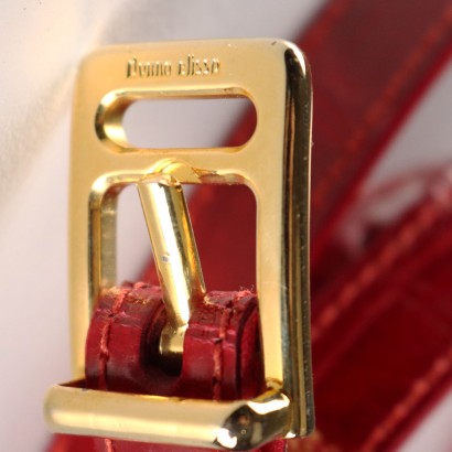 Cinturón vintage rojo Elissa para mujer