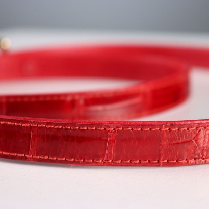 Cinturón vintage rojo Elissa para mujer