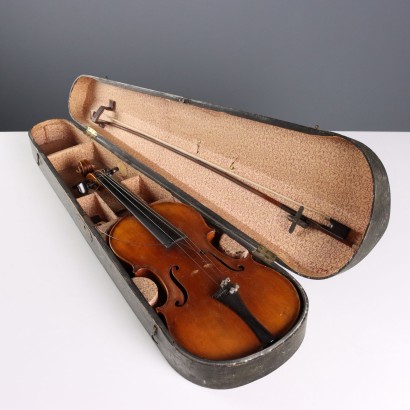 Violín con estuche