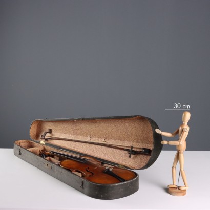 Violín con estuche