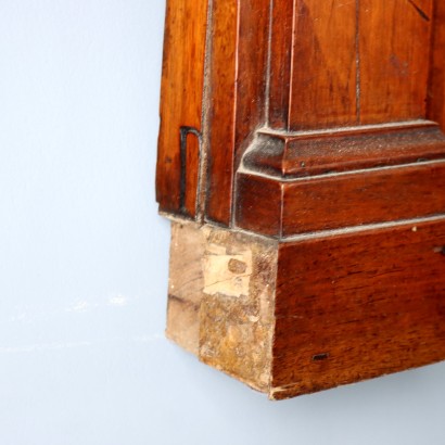 SOPORTE PARA CHIMENEA, Soporte para chimenea de nogal estilo imperio