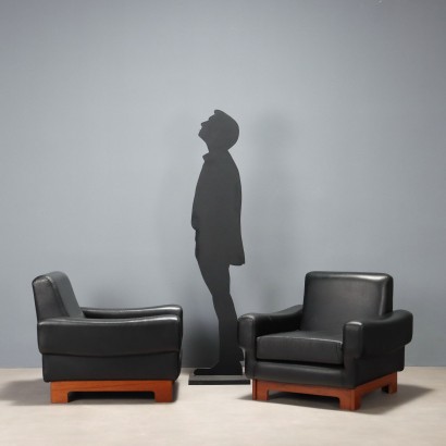 Paire de fauteuils des années 1960 0