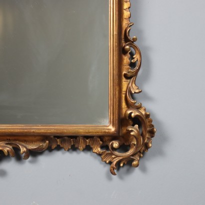 Miroir, Miroir avec cadre en bois doré%2, Miroir avec cadre en bois doré%2
