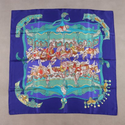 Hermès Foulard Vintage Tournez Manège