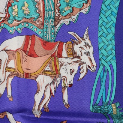 Hermès Foulard Vintage Tournez Manège