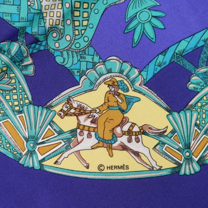 Hermès Foulard Vintage Tournez Manège