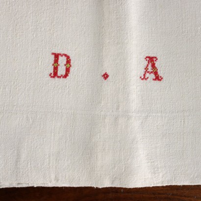 Sábana de lino crudo para cama doble