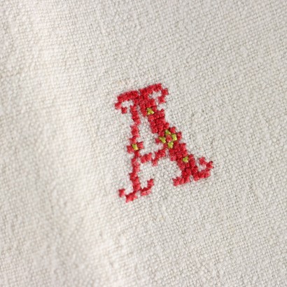 Sábana de lino crudo para cama doble