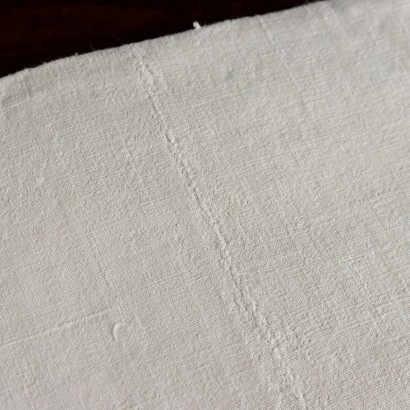 Sábana de lino crudo para cama doble