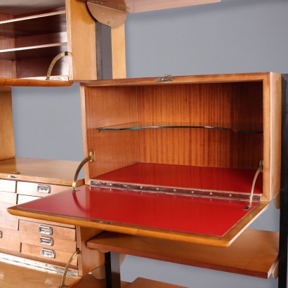 Three-bay bookcase from the 1960s